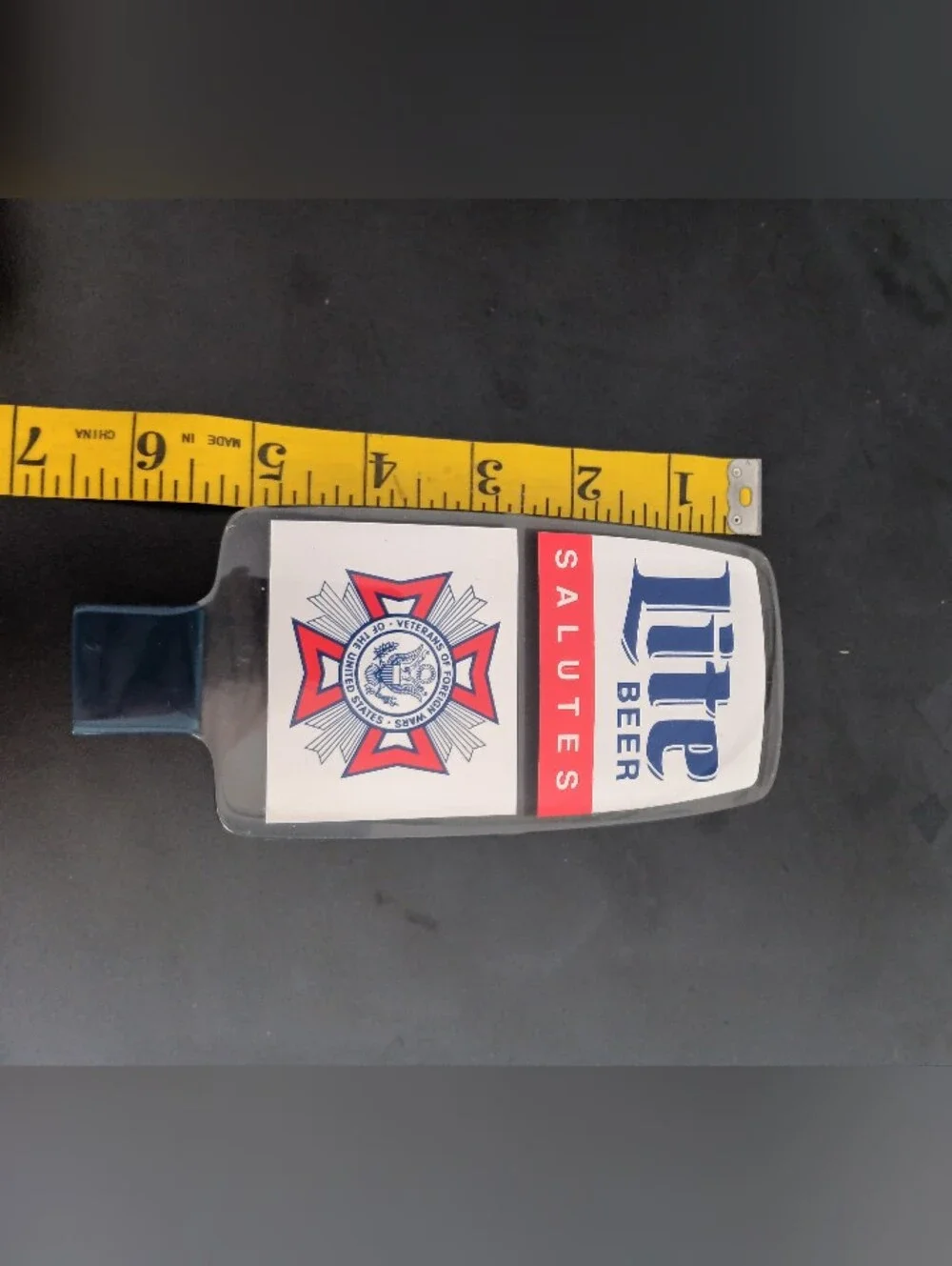 Miller Lite Salute To Veterans Beer Tap